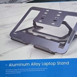 Aluminum Laptop Stand – Brand New / Adjustable / Foldable