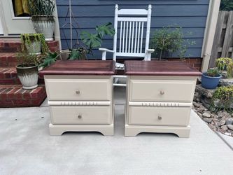 Matching nightstands