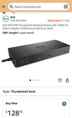 Dell Docking Station WD19TB