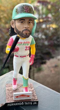 Fernando Tatis Jr Bat Flip Bobblehead 2025 SGA San Diego Padres City Connect