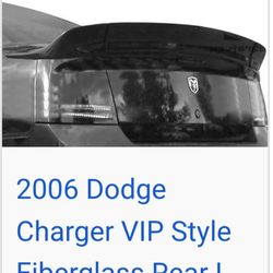 2006-2010 Dodge Charger Spoiler 