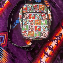 Canvas Mickey & Friends Crossbody