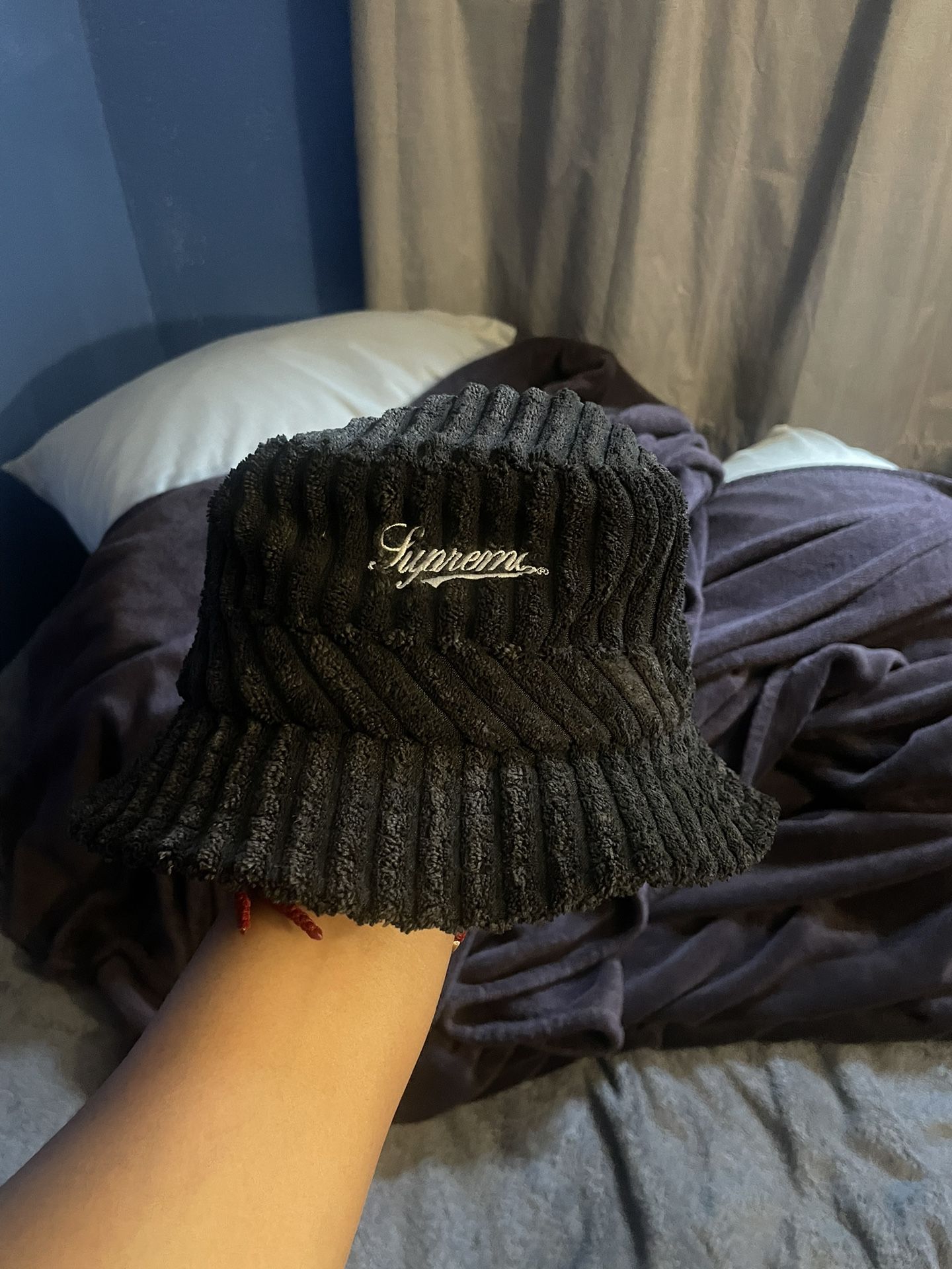 Supreme Corduroy Bucket Hat Supreme Stone Island Corduroy Crusher (FW20) - $88 main image 4