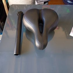 Bike seat and seat post