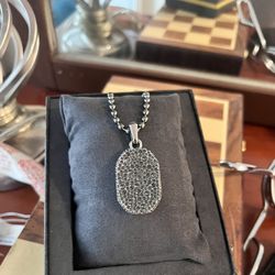 Swarovski Dextera Octagon Black Crystal Pendant Necklace — Model (contact info removed) (New)