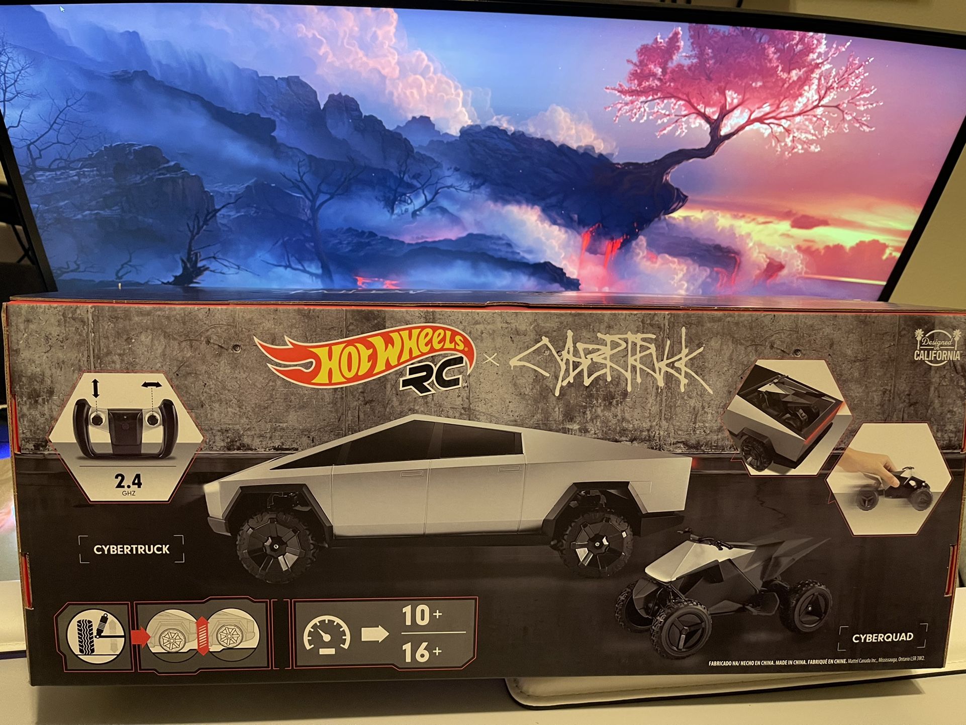 Hot wheels RC Tesla CyberTruck 