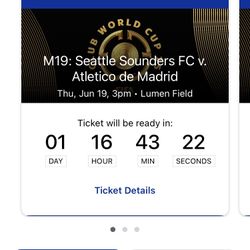 Sounders Vs Athletico Front Row