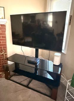 55” TV with TV Stand