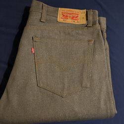 Dark Gray Levi’s 501s