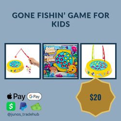 Gone Fishin’ Game For Kids