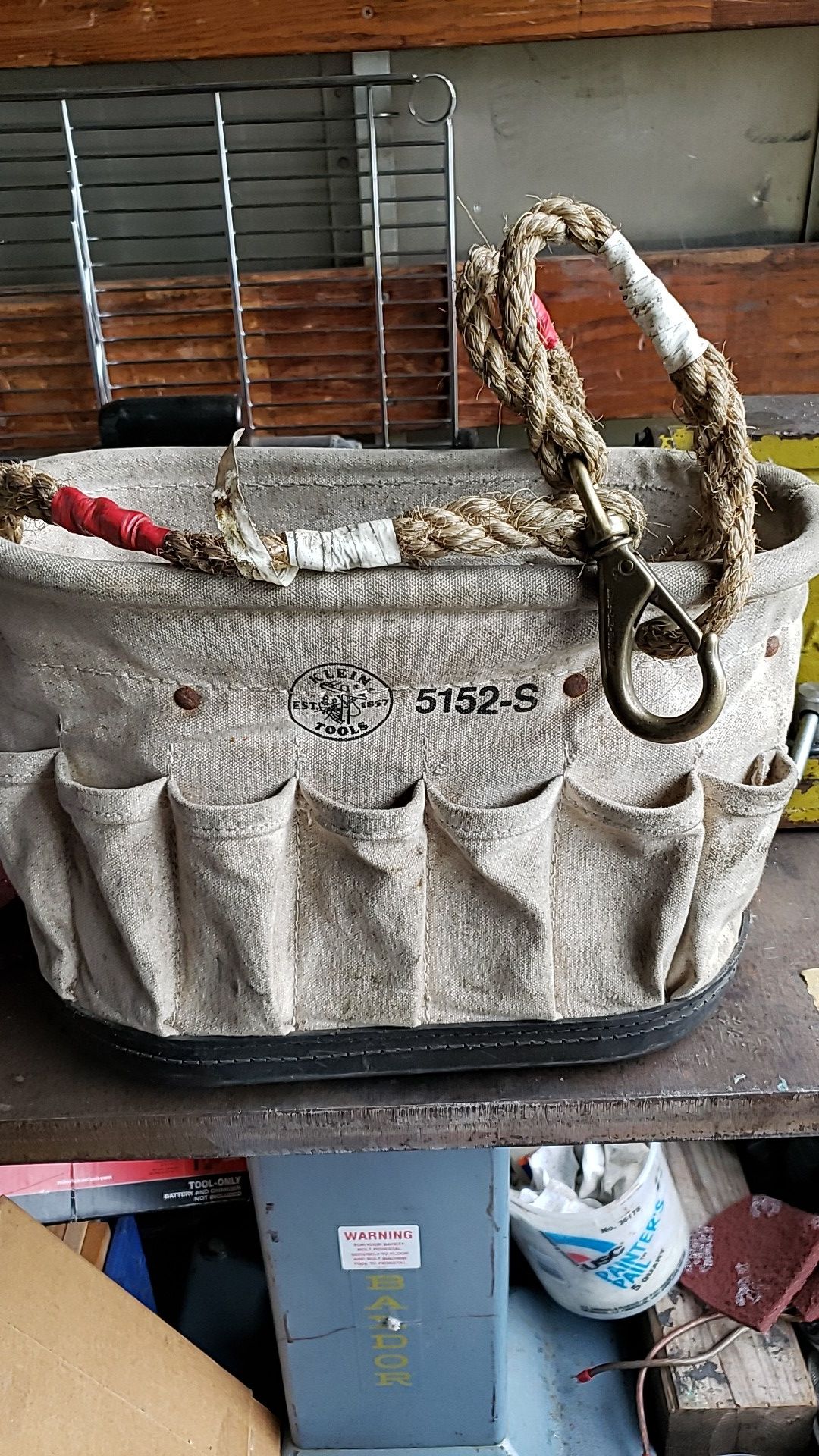 Klein 5152-S canvas bucket