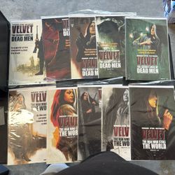 Velvet 10 Comic Lot