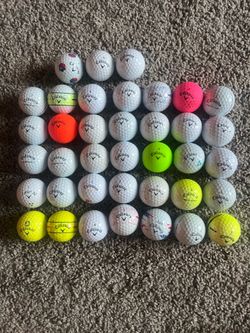 38 used Callaway Golf Balls