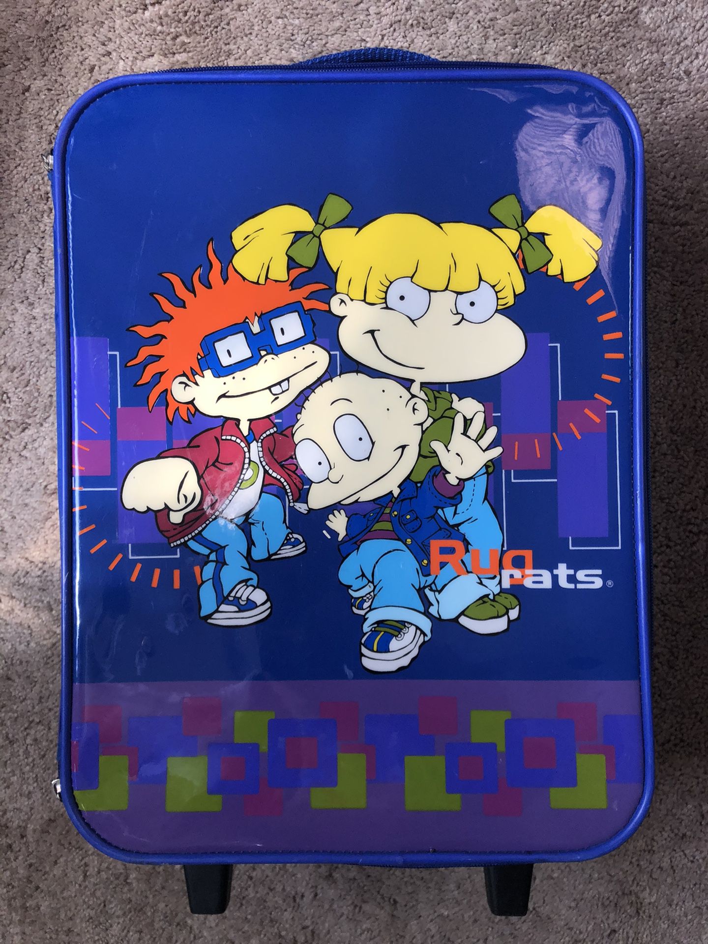 Rugrats Roller backpack -Vtg -2001 Nickelodeon