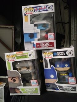 Funko Pops Comicon Exclusives