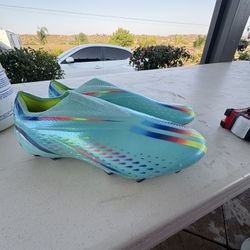 Adidas X Speed Portal .1 ‘ Al Rihla Pack- Clear Aqua