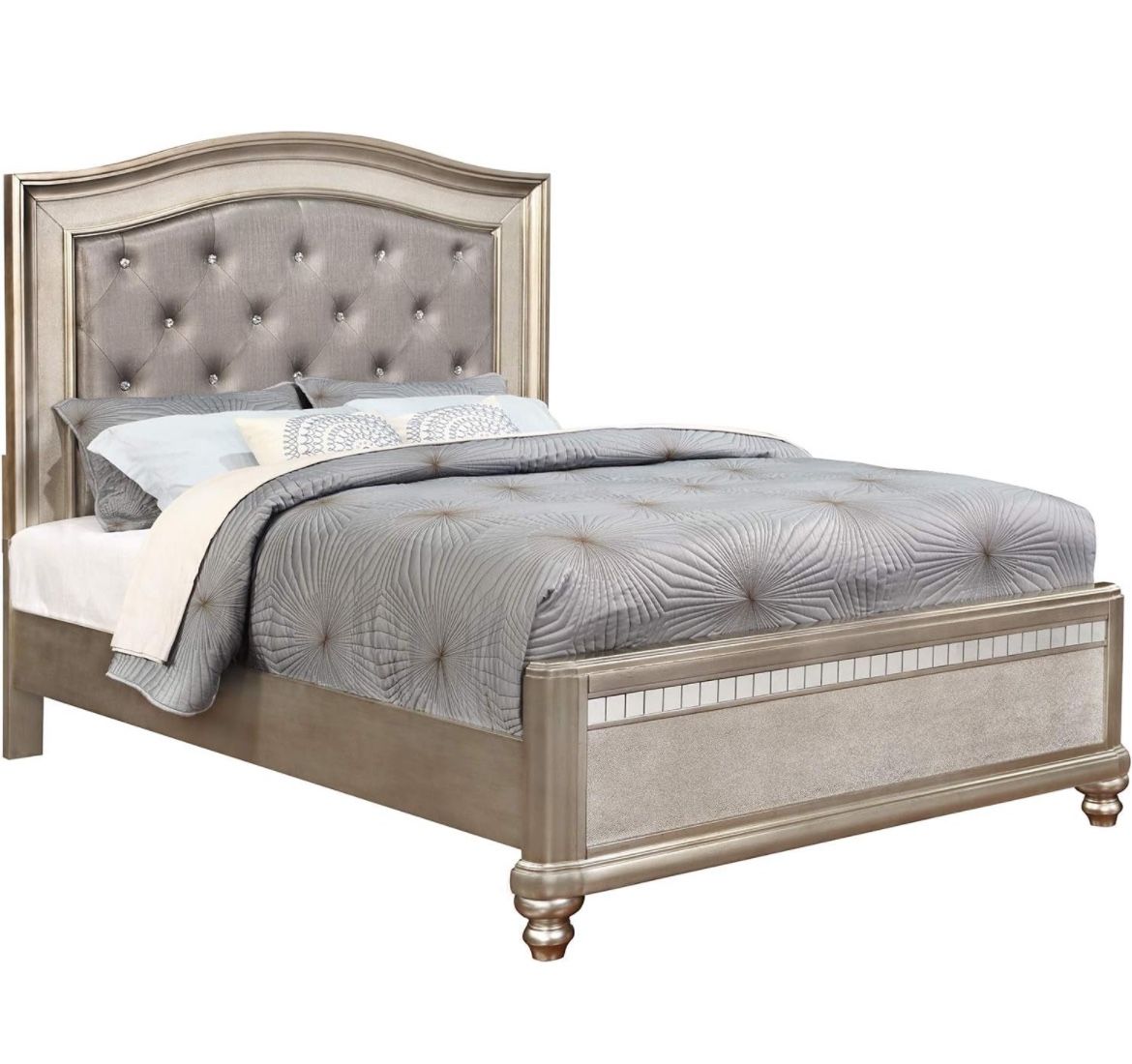Girly Queen Size Bed (read Description)