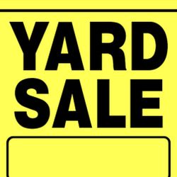 YARD SALE 9/27
