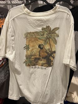 Vintage Beach Shirt “paradise Found”