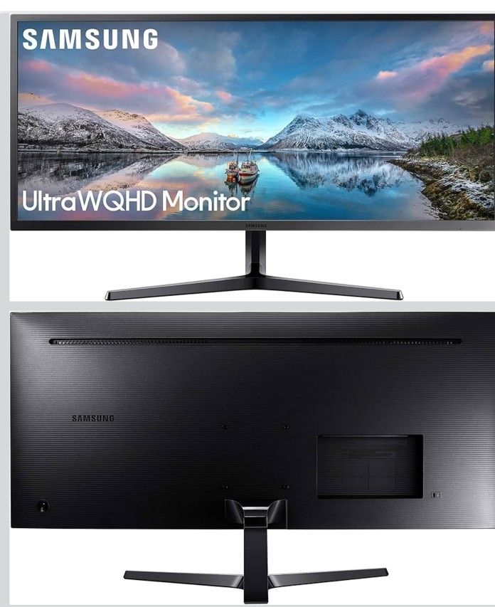 Samsung 34" Class Ultrawide Monitor with 21:9 Wide Screen, S34J552WQNXZA 