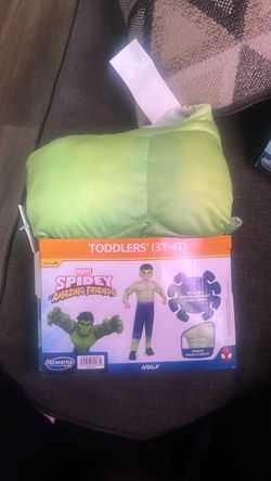 Marvel Hulk Toddler Costume 3T-4T