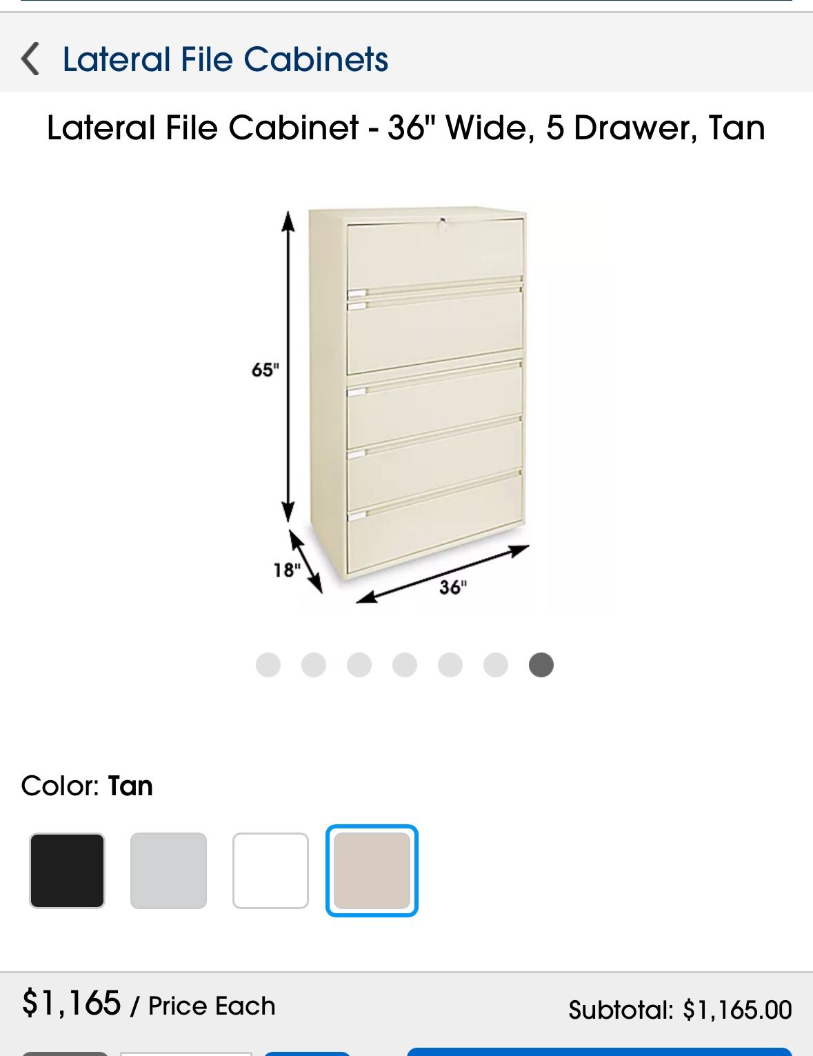 Lateral File Cabinet