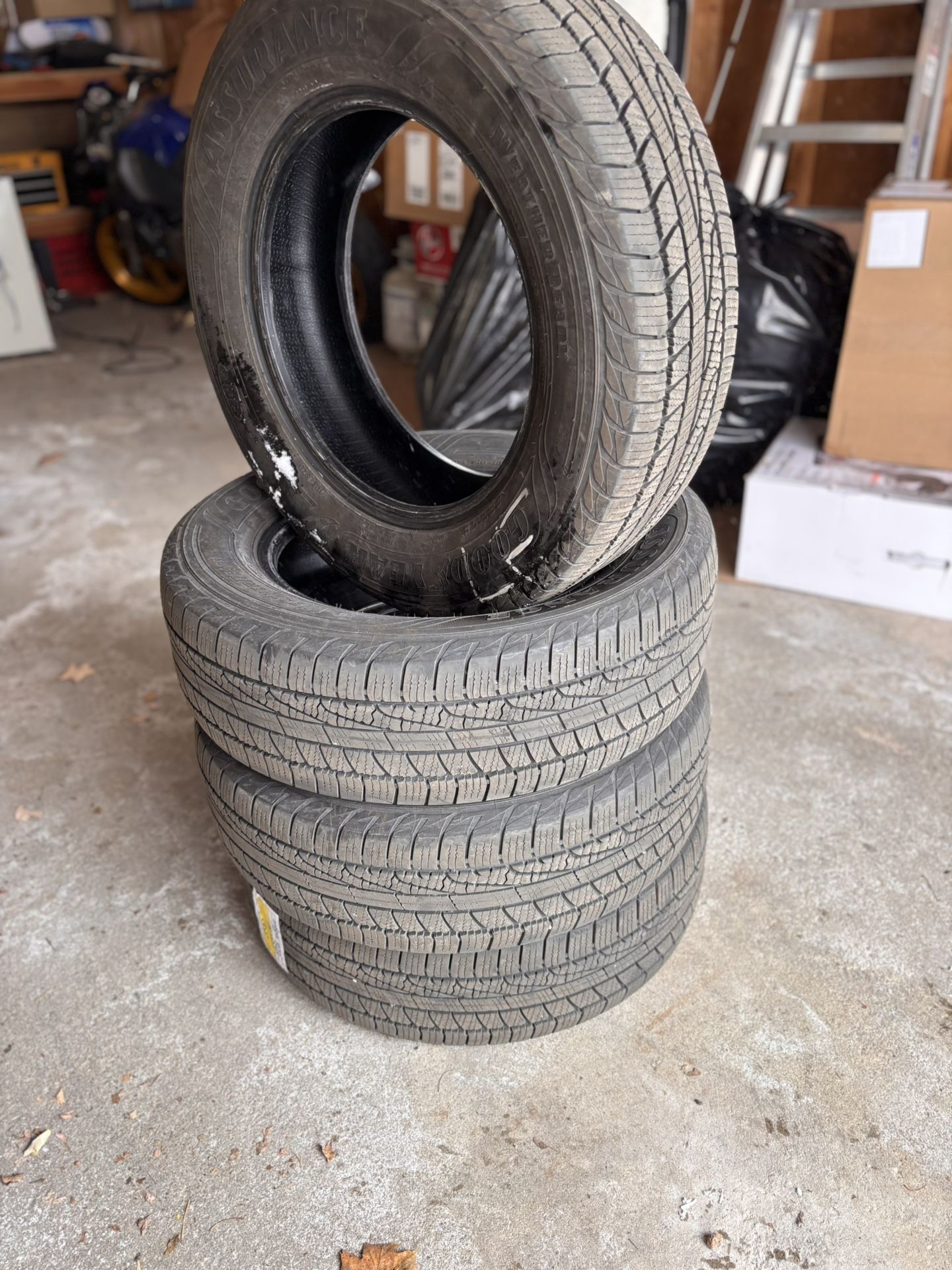 4 Goodyear Assurance WeatherReady Tires