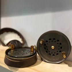 Leland Vintage Sea Run Reel + Spare Spool (Spey/switch Reel)