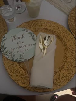 Charger plates