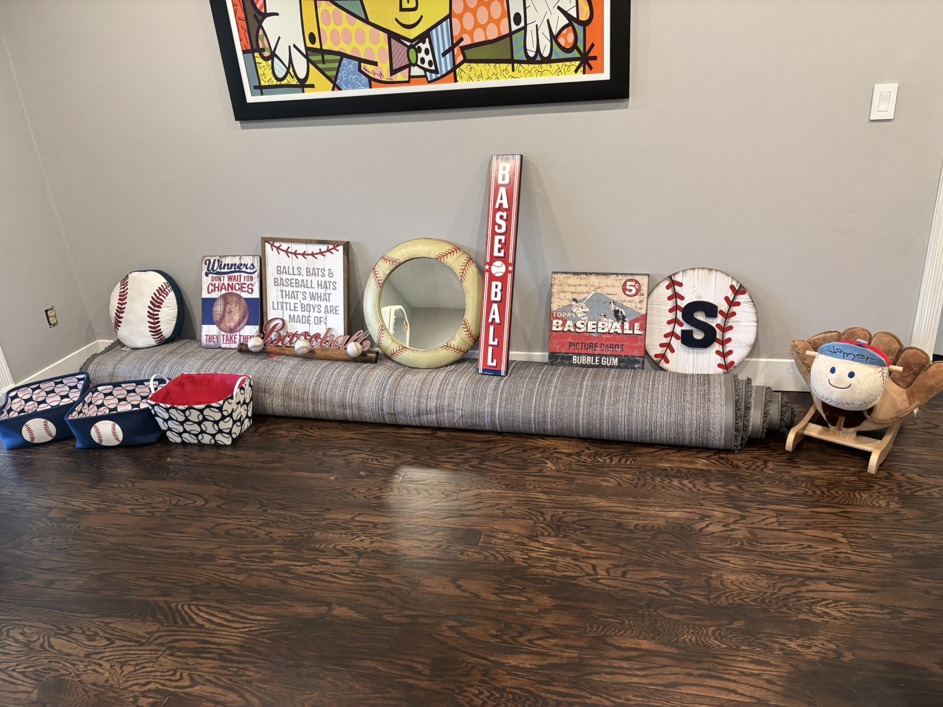 Baseball room decor For Sale!