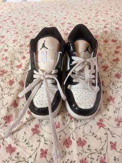 Air Jordan Low-Top Sneakers Black White