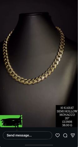 Gold Monaco chain