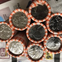 Brand New Roll OdAirmen - Alabama 2021 Quarter D Mint