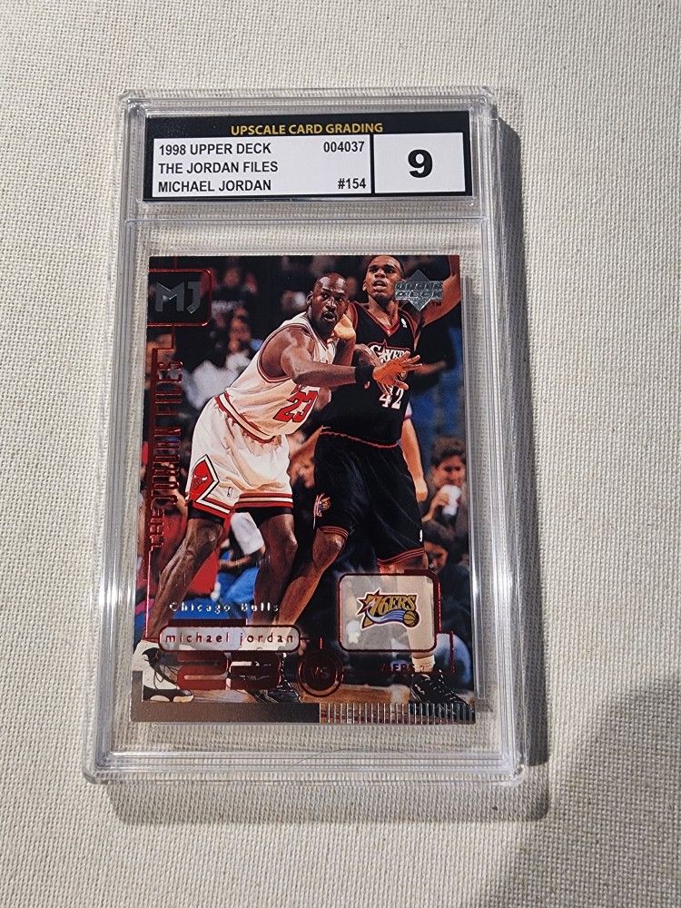 Michael Jordan 1998 Upper Deck Living Legends #154 CardGraded UCG Mint 9 