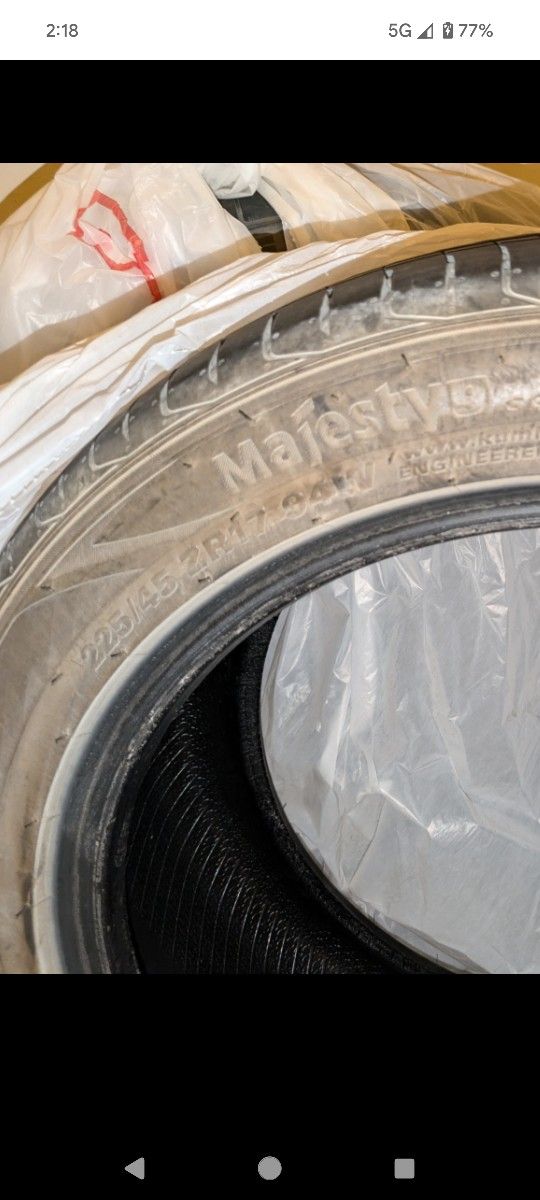 Brand New Tires