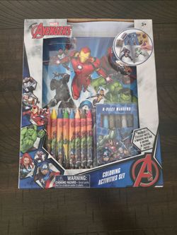 Marvel Avengers Coloring Activities Set