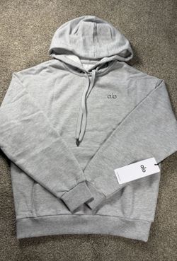 Alo Gray Hoodie size M 100% Authentic