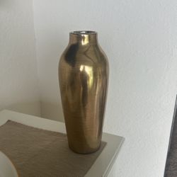 Gold Flower Vase 