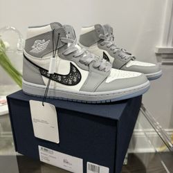 Jordan x Dior Air Jordan 1 Retro High sneakers- Size 9 