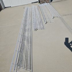 6 Wire Shelving Varying Sizes With Brackets