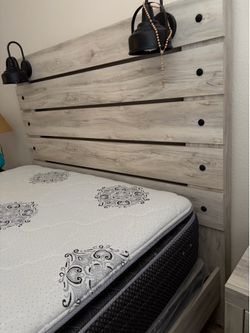 Queen bedroom set sealy performance mattress