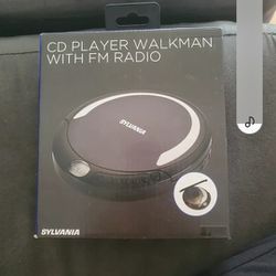 Cd Player Walkman With Fm Radio 