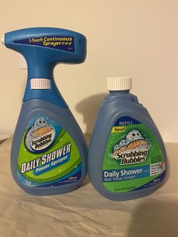 2 Bottles Scrubbing Bubbles And Refill 