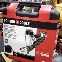 PORTER ◇ CABLE  2 - 1/2" (64 mm) 15 GA ANGLE FINISH NAILER KIT
