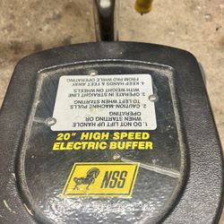 20” High Speed Electric Buffer