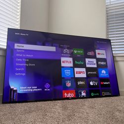 65” ROKU 4K HDR SMART TV