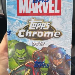 2025 Topps Marvel Comics Chrome Value Box