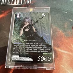 Final Fantasy Tcg Dreamlike Oceans Lumina Full Arts Foil Signature