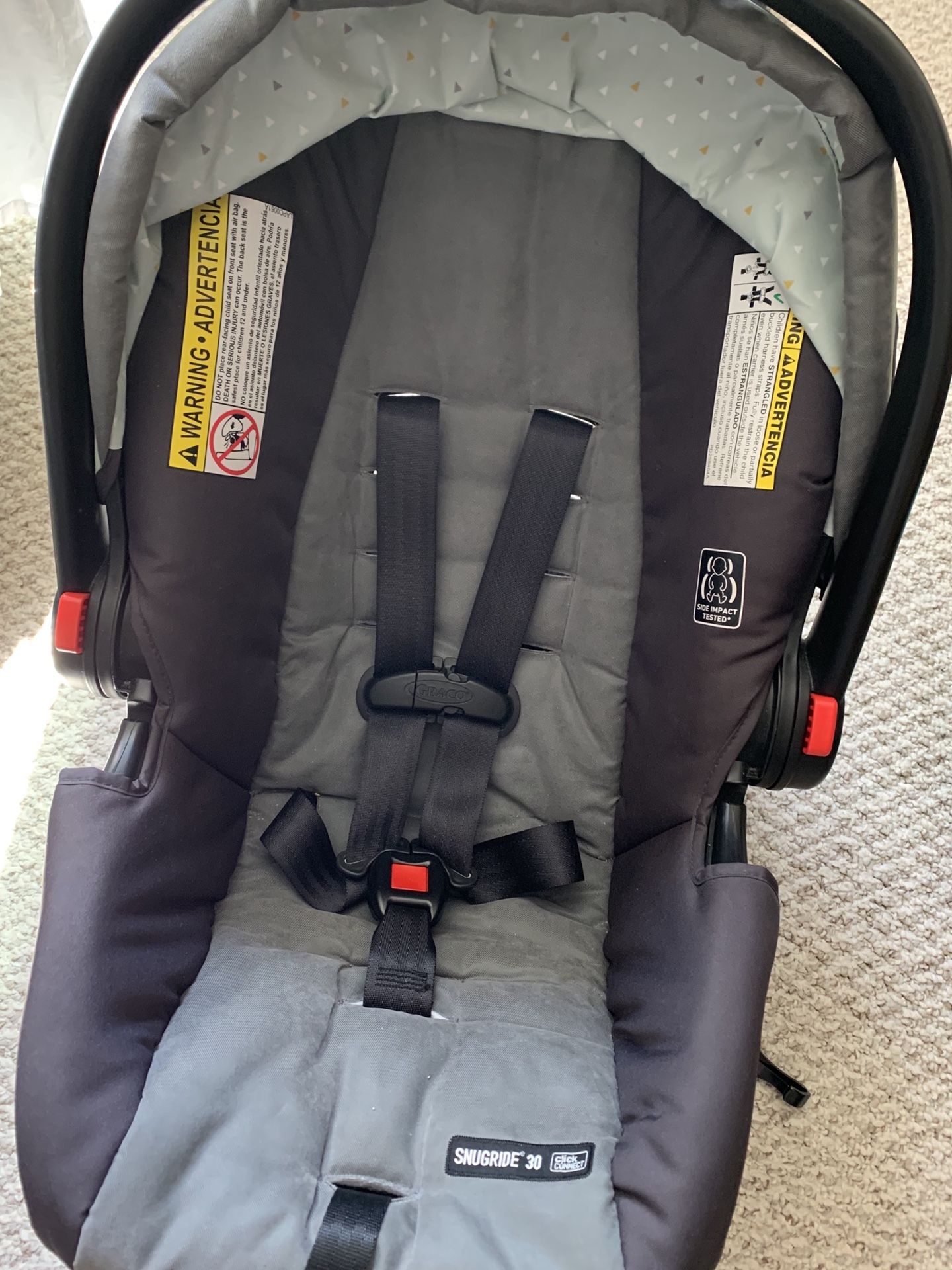 Graco car seat with base