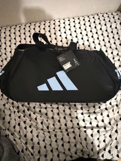 Adidas Power Gym Bag Medium Black, Brand New Sports Travel Duffel
